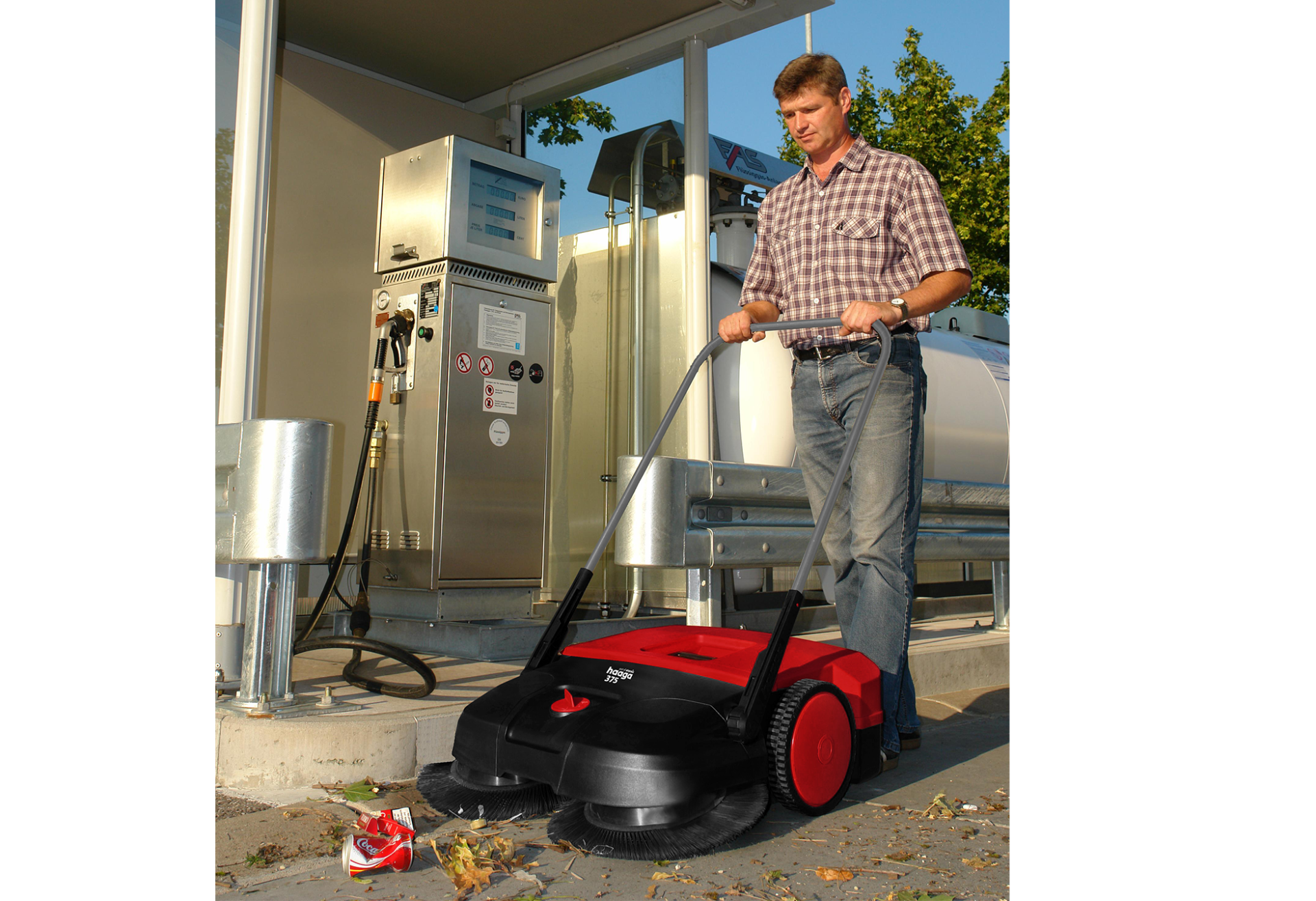 haaga 375 Kehrmaschine